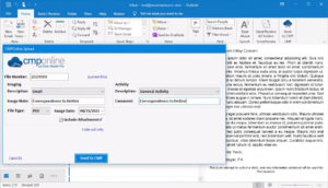 Legal Case Management Microsoft Outlook Integration