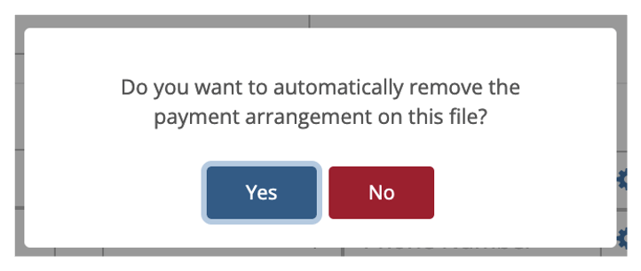 Entering and managing payment arrangements in CMPOnline