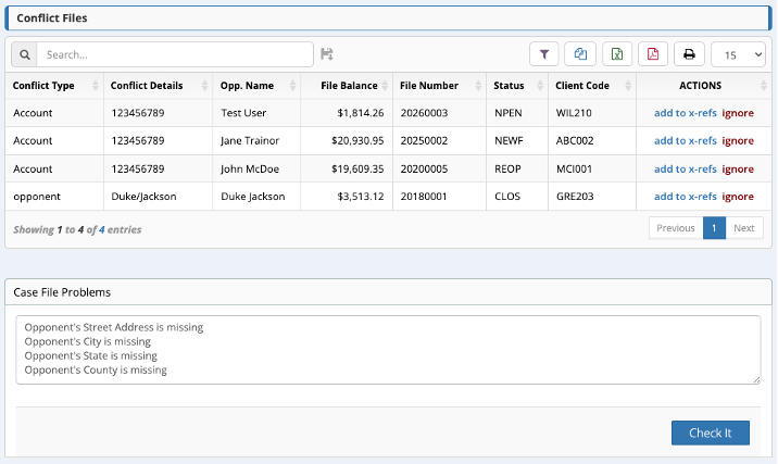 Cross-reference related files in CMPOnline
