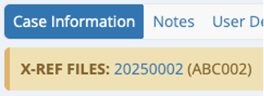 Cross-reference related files in CMPOnline